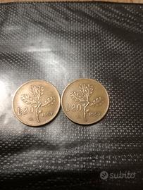monete 20 lire