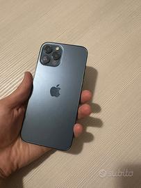 Iphone 12 pro max blu pacifico