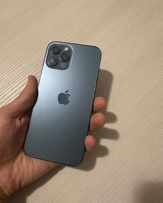 Iphone 12 pro max blu pacifico