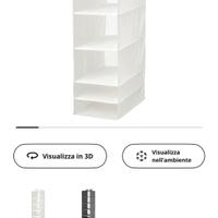 Organizer armadio IKEA SKUBB