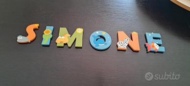 Nome con lettere della Thun