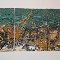 QUADRO ASTRATTO UNICO [Nome: Golden333]