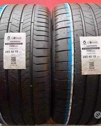 2 gomme 285 40 19 pirelli a4065