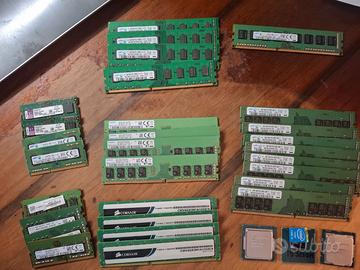 RAM PC e laptop, Processori PC