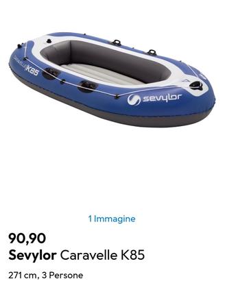 gommone sevylor caravelle k85 nuovo