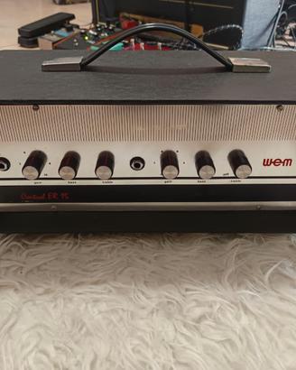 Testata per chitarra  WEM ER 15 anni 60