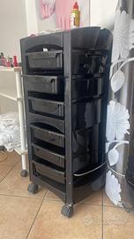 Carrello parrucchiere