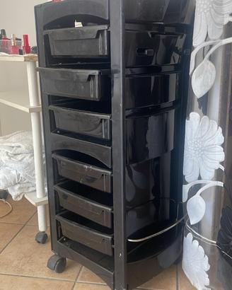 Carrello parrucchiere