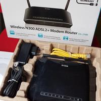 D Link N300 ADSL2 + Modem Router