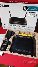 D Link N300 ADSL2 + Modem Router