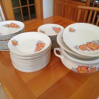 Servizio piatti porcellana da 12 completo Tognana