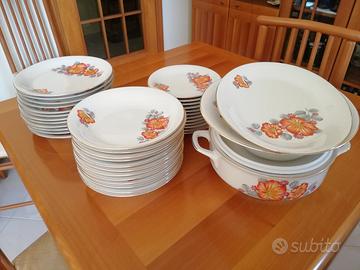 Servizio piatti porcellana da 12 completo Tognana