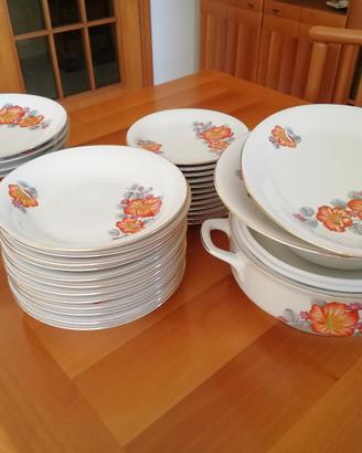 Servizio piatti porcellana da 12 completo Tognana