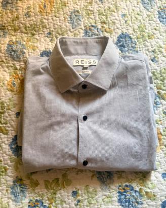 Camicia brand REISS in puro cotone 96% elastane 4%