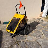 Carrello porta bimbi bicicletta