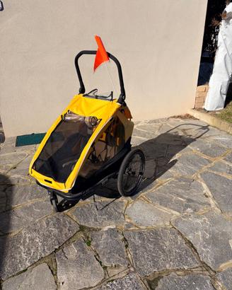 Carrello porta bimbi bicicletta