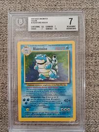 Blastoise set base unlimited  BGS 7