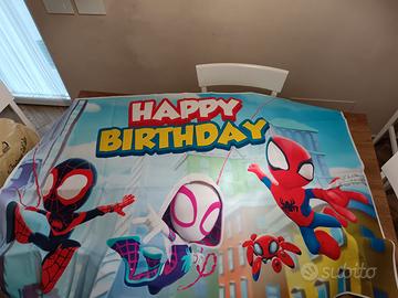 decorazioni compleanno Spidey e o suoi fantastici 