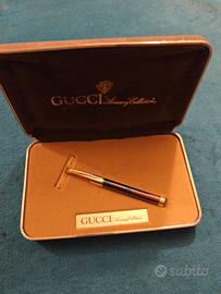 GUCCI Accessory RAZOR VINTAGE Gold Brawn sherry li