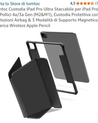 Custodia iPad Pro 11 Pollici 4a/3a Gen (M2&M1) 75€