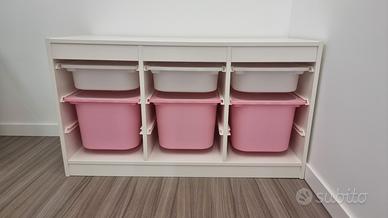 mobile giochi bambini ikea trofast flyttbar vessla