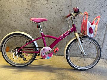 bicicletta bambina 20 pollici Btwin