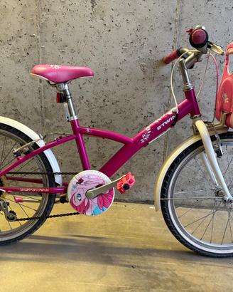 bicicletta bambina 20 pollici Btwin