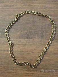 Bracciale in Acciaio Placcato oro