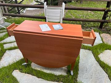 Tavolo in legno, pieghevole