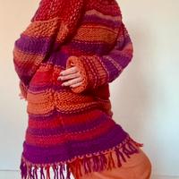 Maxi-Maglia fatta a mano