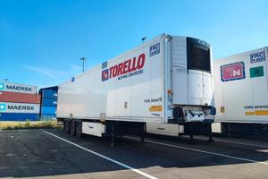 Semirimorchio frigo Krone Intermodale