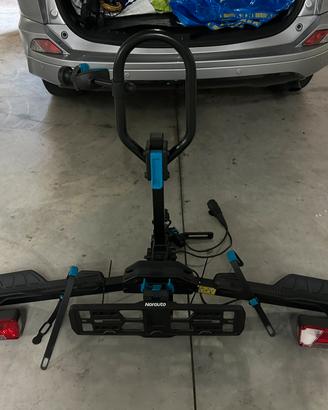 Portabici da gancio traino Norauto Rapidbike Eflex
