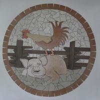 Rosone per pavimenti mod. " A volte ritornano "