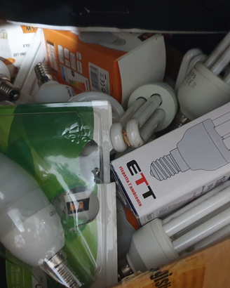 Stock lampadine basso consumo e14