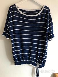 Blusa Twin Set - My Twin blu NUOVA M