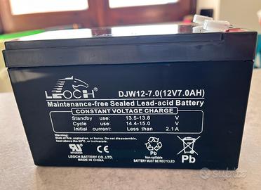 Batteria Tecnoware 12V 9A usata