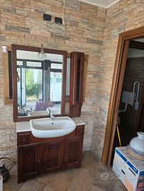 Specchiera Bagno Arte Povera
