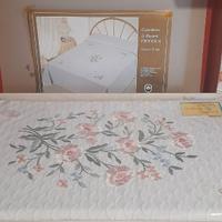 Copriletto Gigliola 2 piazze Ricamato a mano