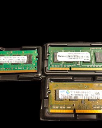 Moduli RAM per portatile 