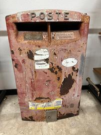 Cassetta postale doppia buca dismessa poste