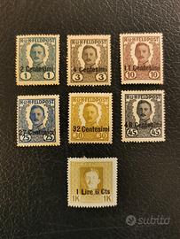 Austria francobolli 1918