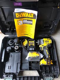 Trapano avvitatore multitesta ¼” DeWalt DCD703L2T