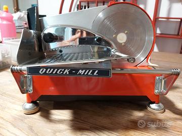 Affettatrice quick mill vintage anni 60 (arancione