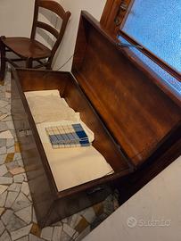 cassapanca in legno 