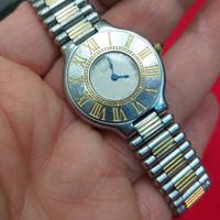Cartier 21 must de cartier orologio originale 