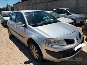 RICAMBI RENAULT MEGANE 1.5 DIESEL ANNO:2006