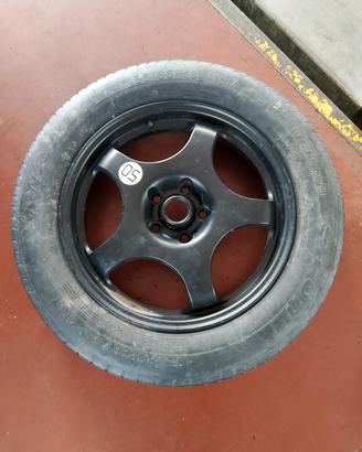 Ruotino di scorta con pneumatico 155/85R18 