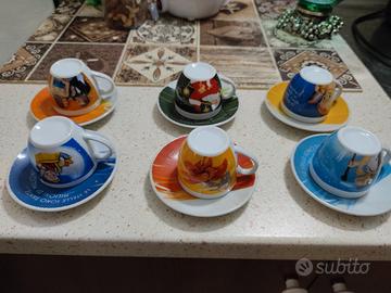 Set 6 Tazzine da caffè 