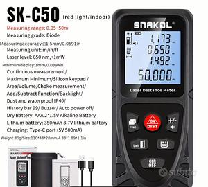 Disto laser metro misura bluetooth alta precisione