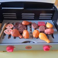 Gioco barbecue in legno